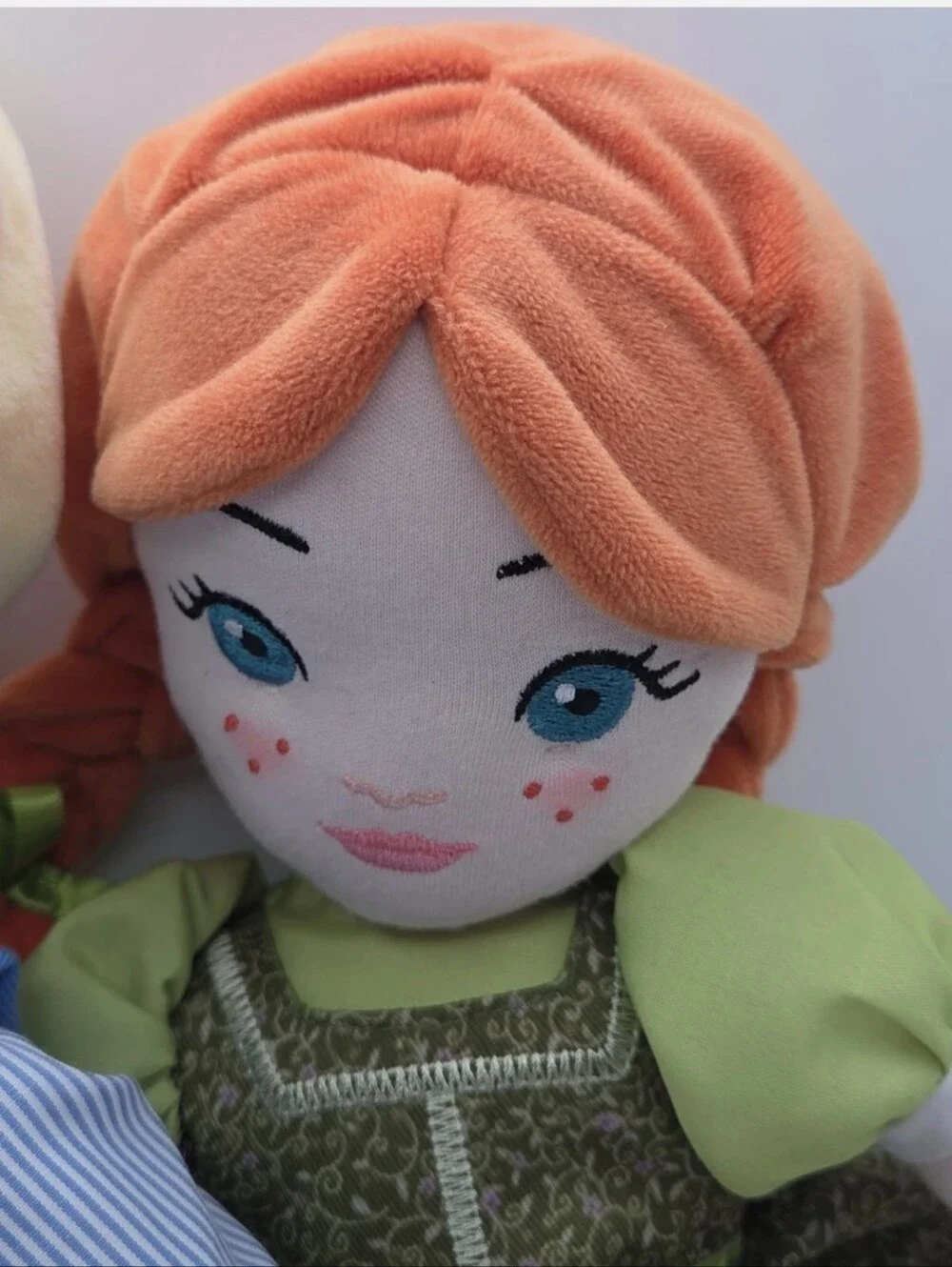 Frozen the Broadway Musical  Elsa & Anna Plush 15' Dolls